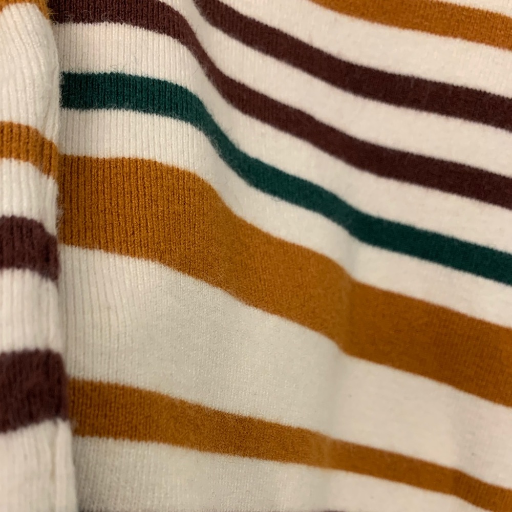 Sweater Dress Contemporary line Maroon/White etc